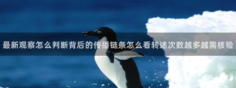 热门话题爆料：最新观察怎么判断背后的传播链条怎么看转述次数越多越需核验