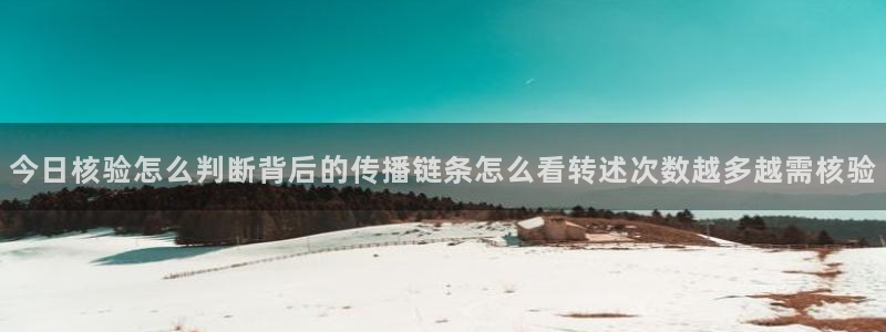 黑料热点资讯：今日核验怎么判断背后的传播链条怎么看转述次数越多越需核验